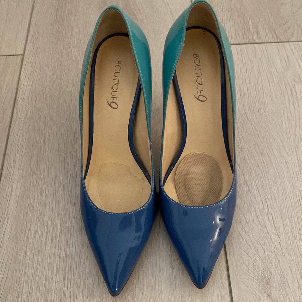 Pre worn two tone Blue Boutique9